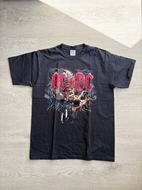 AC/DC 08/09 Men's Black Graphic Band T-Shirt
